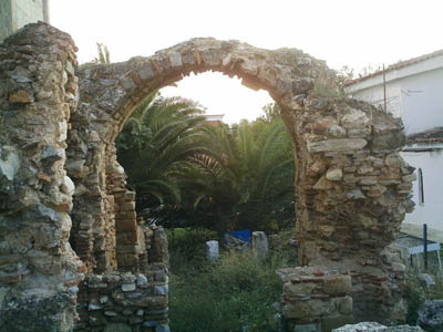 Byzantine temple of St. John the Theologian